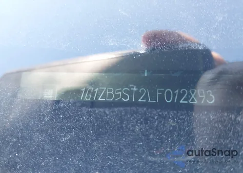 2020 Chevrolet Malibu Fwd Ls из США, поврежденный, VIN 1G1ZB5ST2LF012893